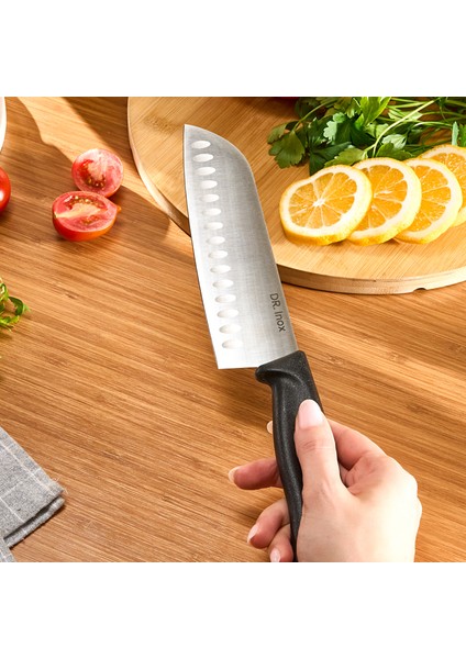 Dr. Inox Santoku Bıçağı 30 cm Siyah fiyatları