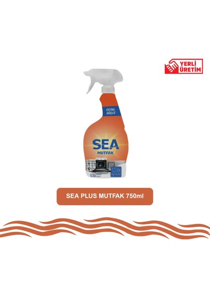 Ultra Güçlü Mutfak Yüzey Temizleyici ve Yağ Sökücü 750 ml