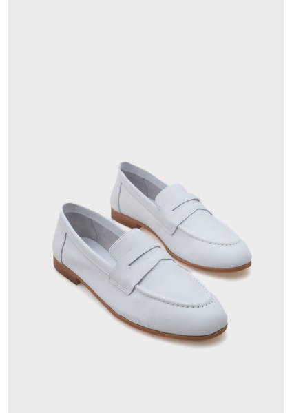 Deri Kadın Loafer
