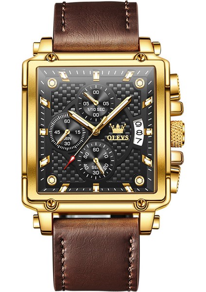 Erkek Kol Saatleri Erkekler Izle Tam Otomatik Kuvars Silikon Kayış Şarap Namlu Şeklinde Saat (Yurt Dışından)