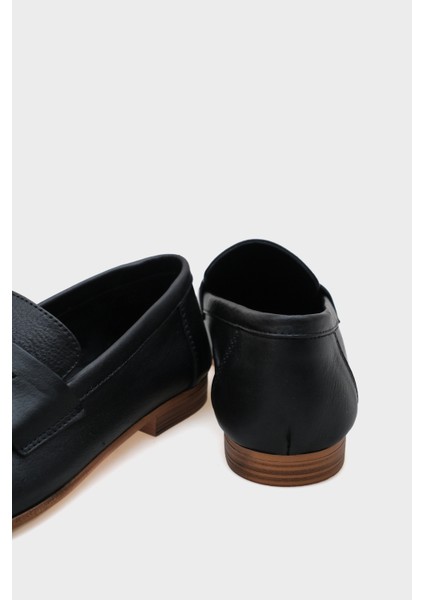 Deri Kadın Loafer