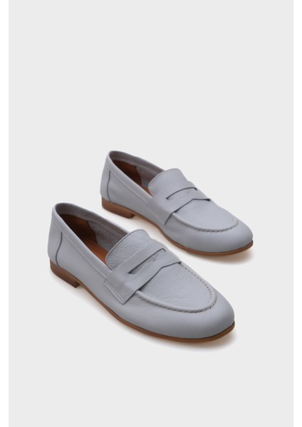 Deri Kadın Loafer