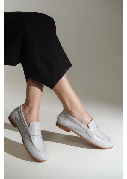 Deri Kadın Loafer
