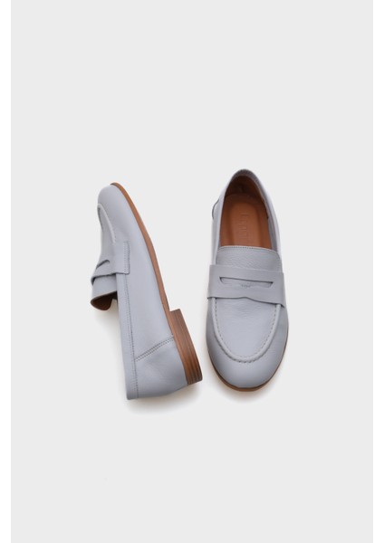 Deri Kadın Loafer