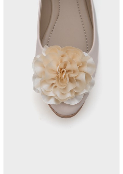 Cher Kadın Çiçekli Babet