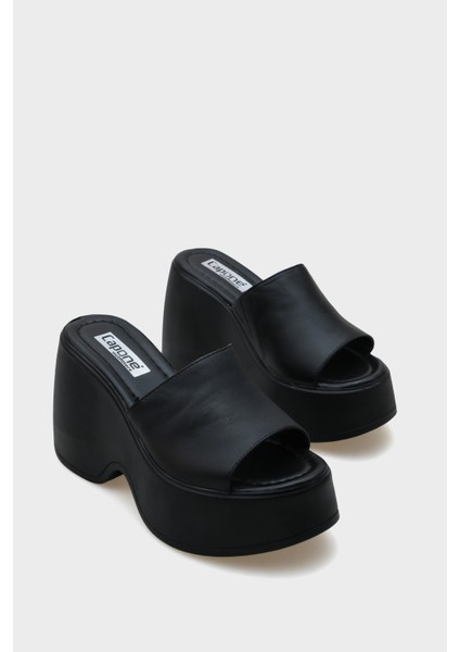 Lena Yüksek Dolgu Topuk Kadın Terlik modelleri