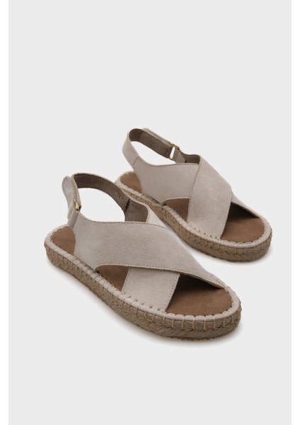 Çapraz Bantlı Kadın Espadril Sandalet modelleri