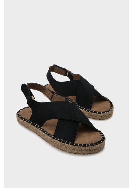 Çapraz Bantlı Kadın Espadril Sandalet modelleri