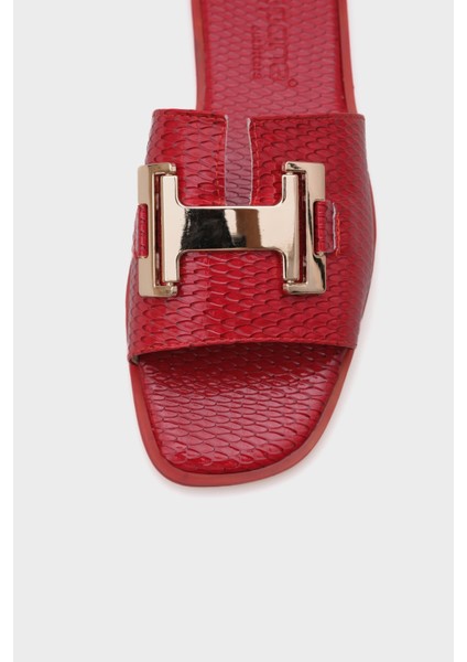 Kadın H Gold Tokalı Terlik modelleri