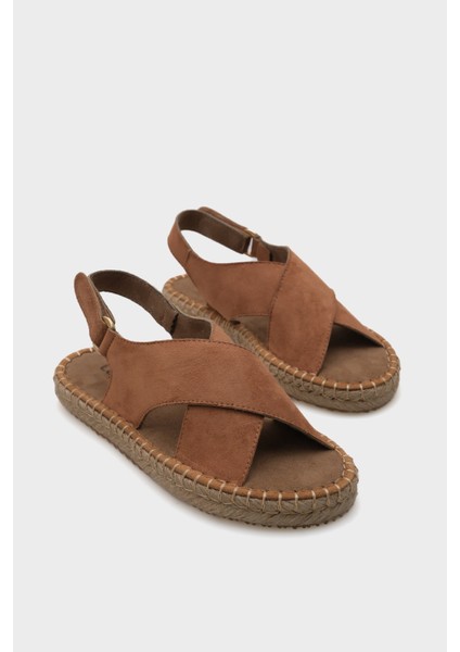 Çapraz Bantlı Kadın Espadril Sandalet modelleri