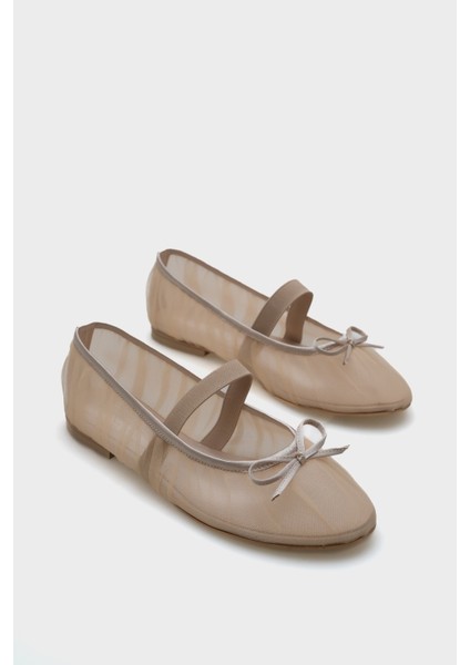 Alana Tüllü Bantlı Kadın Babet