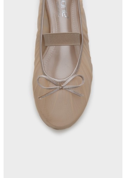 Alana Tüllü Bantlı Kadın Babet