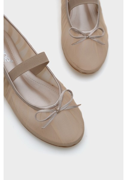 Alana Tüllü Bantlı Kadın Babet