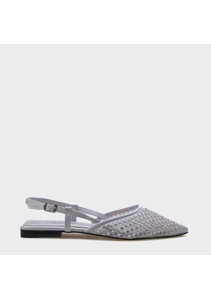 Sivri Burunlu Taşlı Saten Babet indirimleri