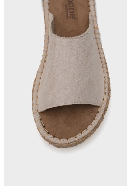 Tek Bantlı Kadın Espadril Terlik