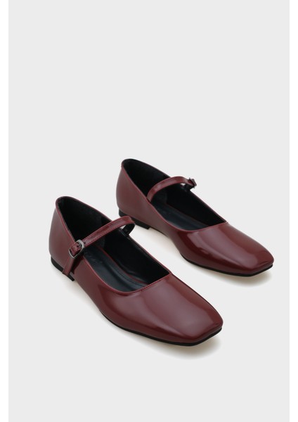 Küt Burunlu Bantlı Marj Jane Kadın Babet modelleri