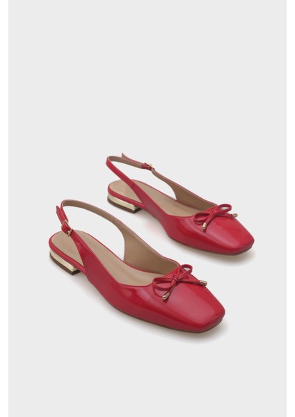 Angela Metal Topuklu Arkası Açık Kadın Babet modelleri