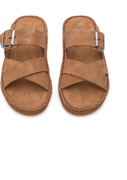 Angele Çapraz Bantlı Kadın Terlik