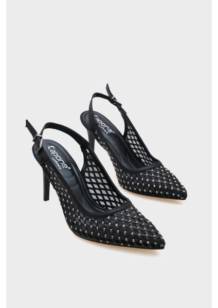 Taşlı Fileli Stiletto modelleri