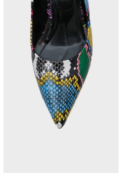 Orta Topuklu Yumuşak Pedli Taban Kadın Ayakkabı