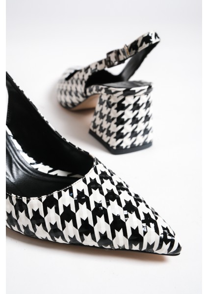 Yumuşak Pedli Taban Kadın Topuklu Ayakkabı