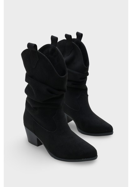 Süet Çekmeli Kadın Kovboy Bot