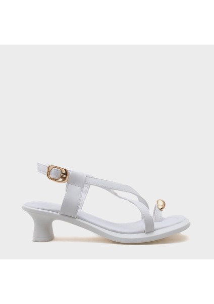 Vally Orta Topuklu Parmak Arası Kadın Sandalet indirimleri