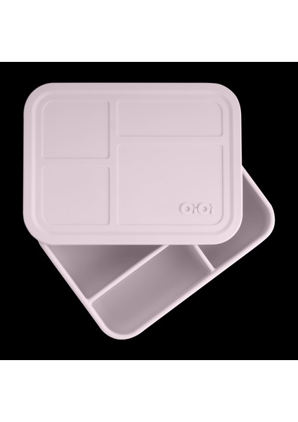 Silikon Beslenme Kutusu Bento - Misty Lilac