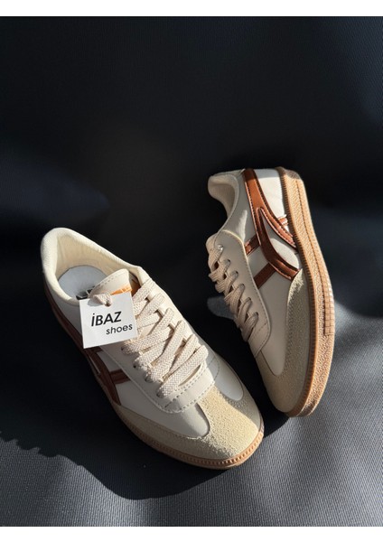 Tig Kahve Süet Bağcıklı Unisex Sneaker