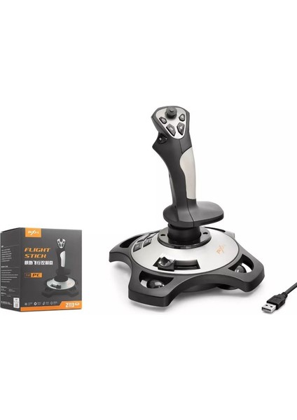 2113 Pro Uçuş Simülatör Joystick Kontrolcü Pc Uyumlu