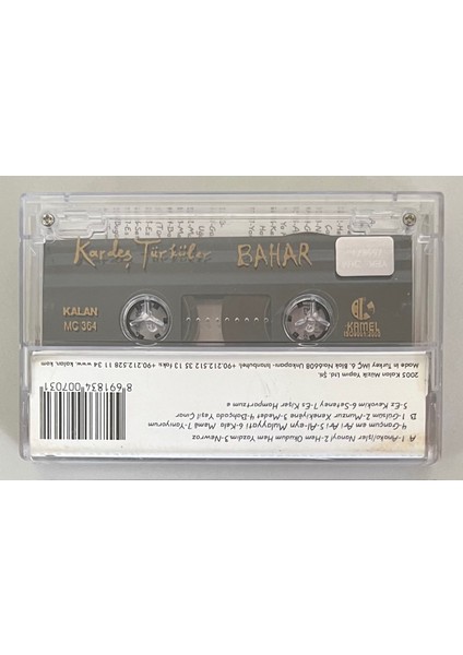 Kardeş Türküler Bahar Kaset (Orijnal Dönem Baskı Kaset) fiyatları