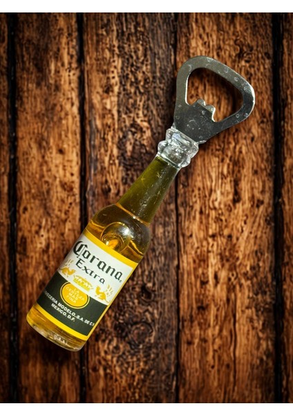 Şişe Şeklinde Içi Sıvı Dolu Magnet& Şişe Açacağı