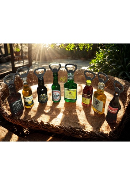 Şişe Şeklinde Içi Sıvı Dolu Magnet& Şişe Açacağı fiyatları