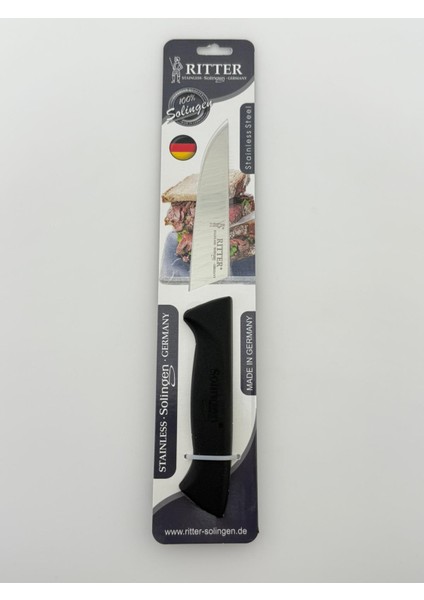Rıtter Mutfak Bıcağı 13 cm Siyah