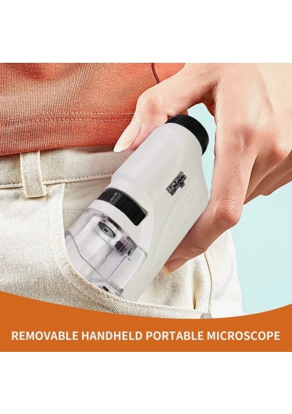LED Işıklı Cep Mikroskobu , Çocuklar Için Mini Mikroskop fiyatları