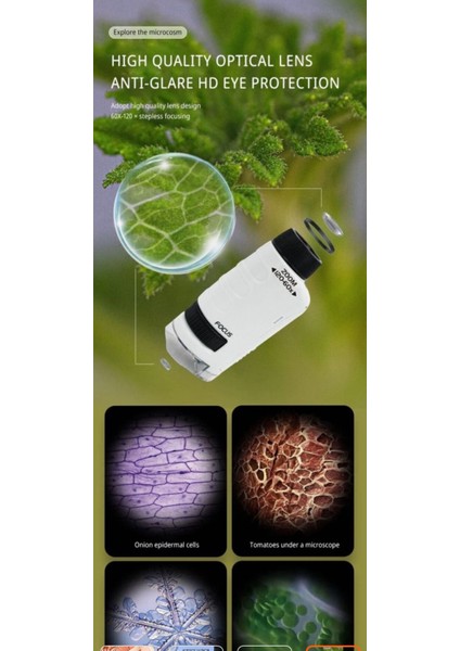 LED Işıklı Cep Mikroskobu , Çocuklar Için Mini Mikroskop modelleri