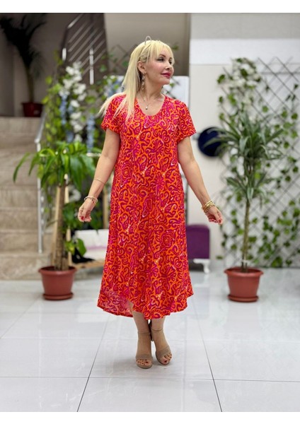 Viskon Frida Elbise