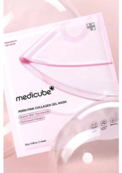 Pdrn Pink Collagen Gel Mask 28gr – Elastikiyet Koruyucu & Besleyici Kolajenli Jel Yüz Maskesi