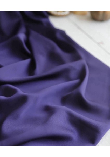 Ithal Krep Saten Dökümlü Lacivert modelleri