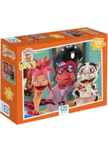 Dedektif Reptır Puzzle 100