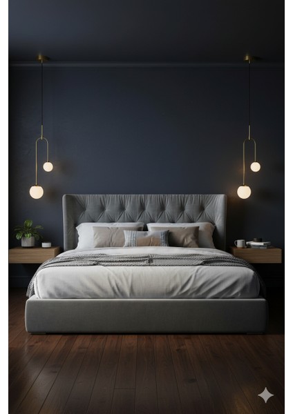 AV-60389-2BSA Sarı Boyalı Modern Avize G9 Metal Cam 20x12cm fiyatları