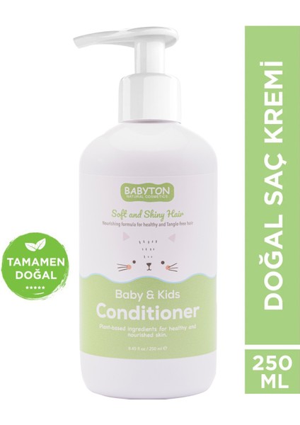 Bebek & Çocuk Doğal Saç Kremi 250 ml
