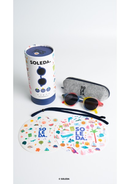 6-12 Yaş Çocuk Güneş Gözlüğü Rainbow modelleri