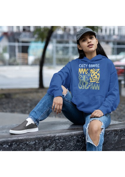 Kadın Basic Hoodie – Yumuşak Kumaş, Klasik Kapüşonlu Sweatshirt