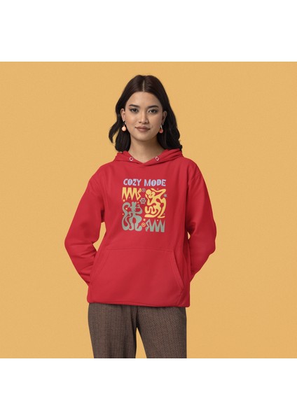 Kadın Basic Hoodie – Yumuşak Kumaş, Klasik Kapüşonlu Sweatshirt