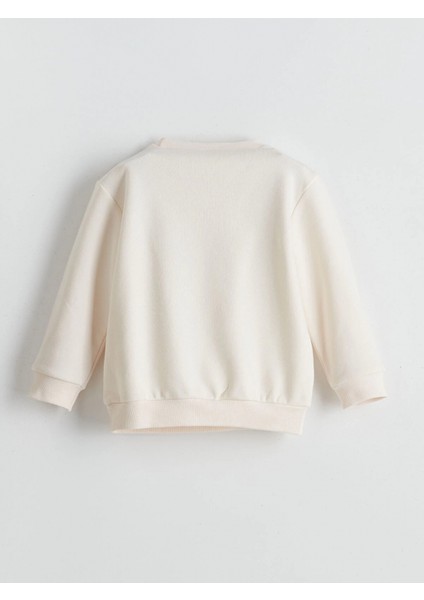 Lcw Kids Ekru Ayı Teddy Baskılı Kız Çocuk Kalın Sweatshirt 2'li indirimleri