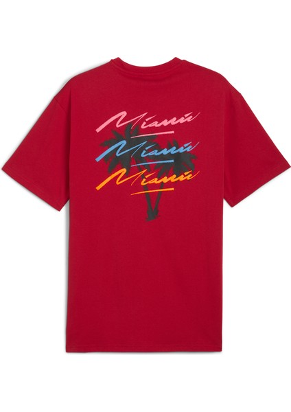 Erkek Puma Ferrari Miami Graphic Tee Kırmızı Erkek T-Shirt fiyatları