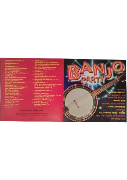 Banjo Party- CD – 1998 modelleri