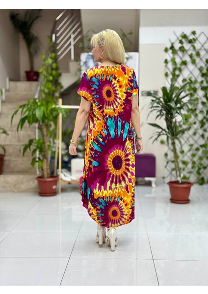 FD17131 Viskon Elbise modelleri