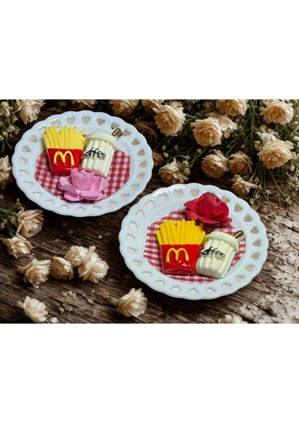 Piknik Sepeti Magnet 2'li| Buzdolabı Süsü | Dekoratif Tasarım fiyatları